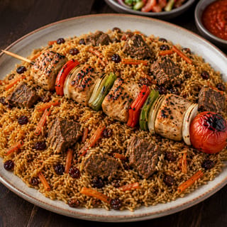 Kebab Plov