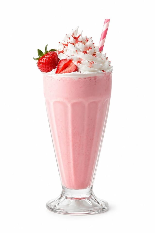 Strawberry Milkshake.