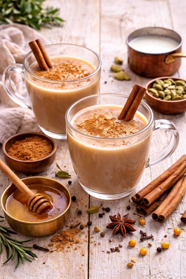 Masala Chai (Tea).