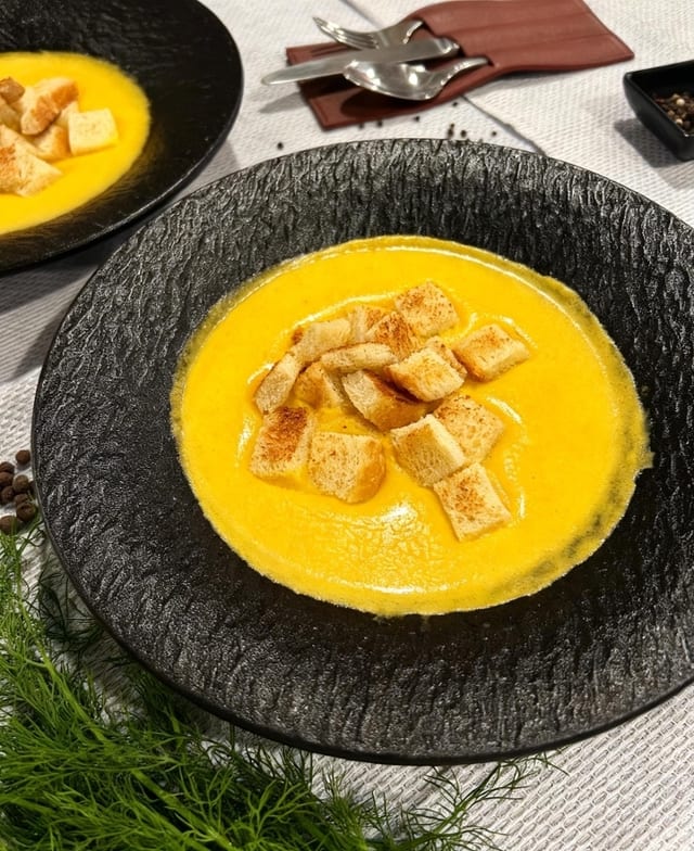 NEW: Pumpkin Soup.