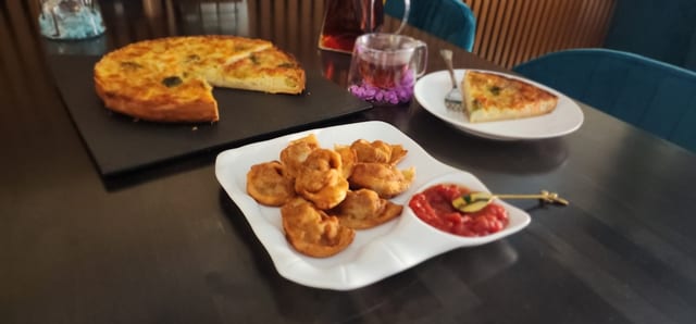 Fried Dumplings.