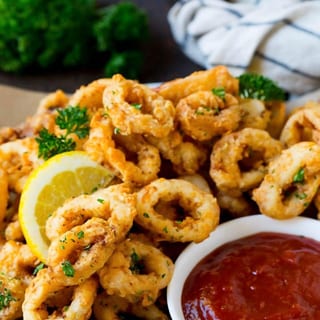 Crispy Fries Calamari