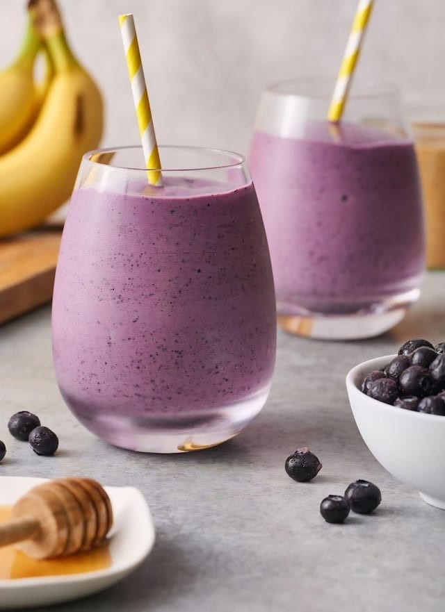 Blueberry & Banana.
