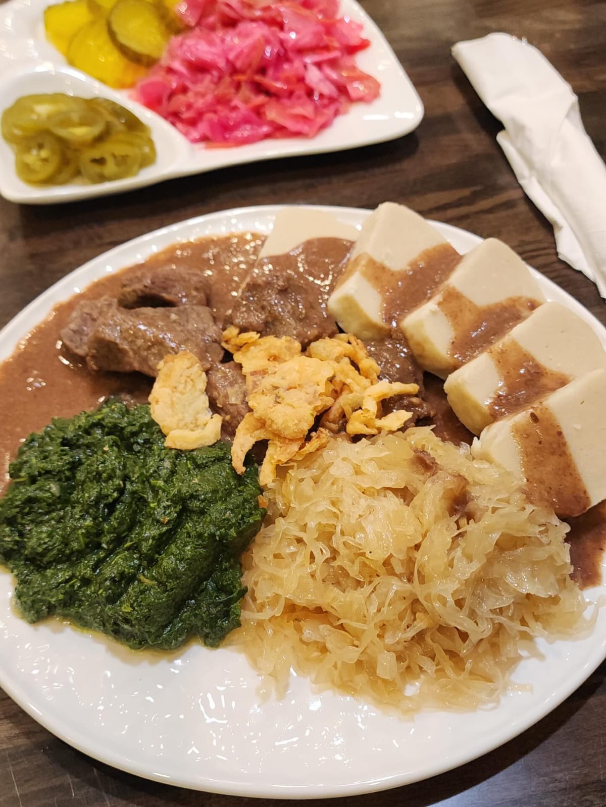 Czech Svichkova — authentic Czech cuisine at Perfect Together halal restaurant Philadelphia