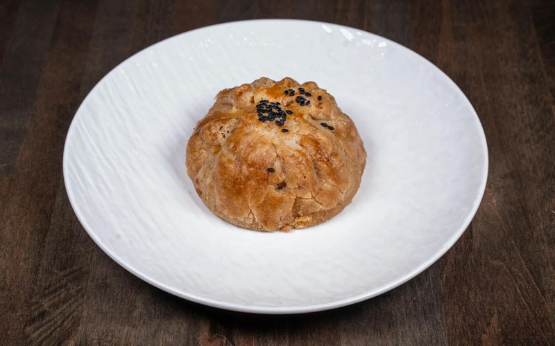 Uzbek Samsa pastry at Perfect Together halal restaurant Philadelphia